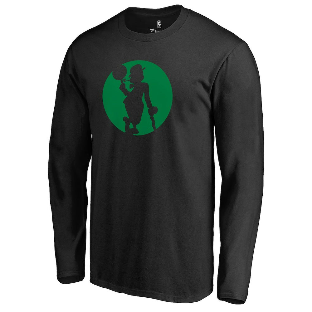 Black Boston Celtics Alternate Logo Long Sleeve T-Shirt | NBA