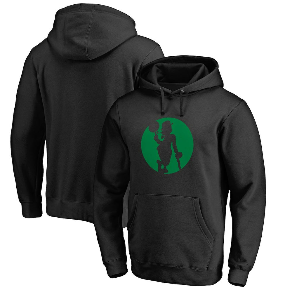 Black Boston Celtics Alternate Logo Pullover Hoodie | NBA