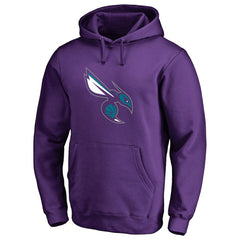 Purple Charlotte Hornets Alternate Logo Pullover Hoodie | NBA
