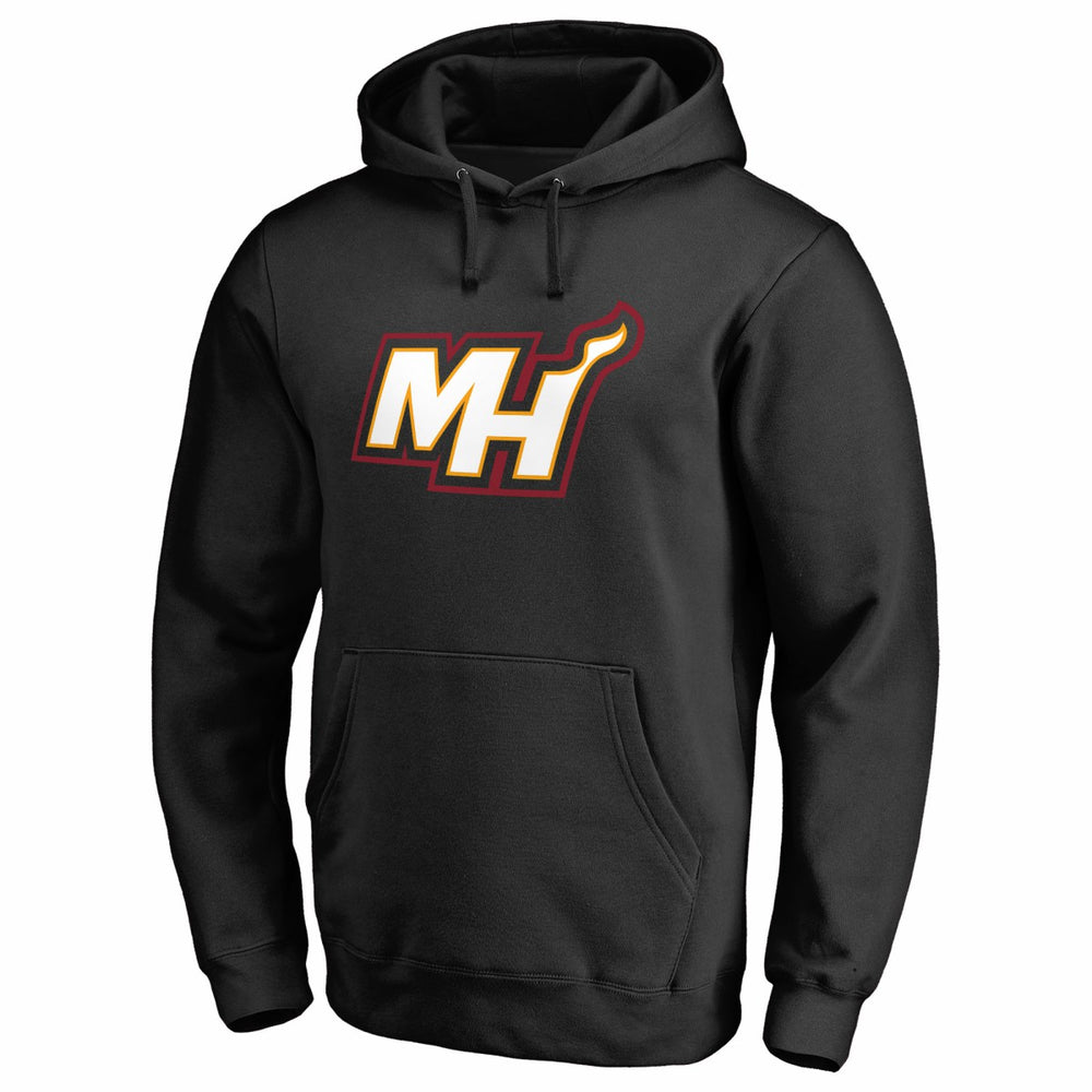 Black Miami Heat Alternate Logo Pullover Hoodie | NBA