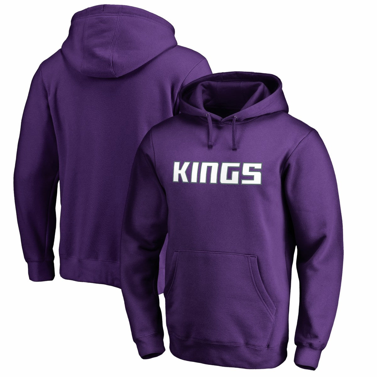 Purple Sacramento Kings Wordmark Pullover Hoodie | NBA