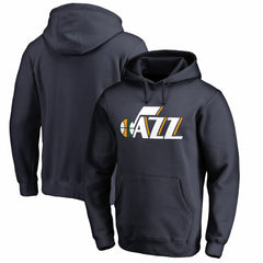 Navy Utah Jazz Wordmark Pullover Hoodie | NBA