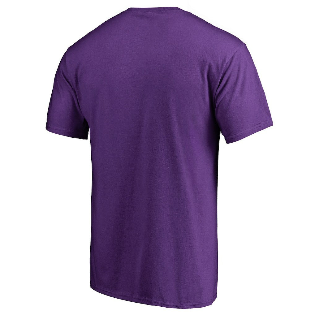 Purple Charlotte Hornets Primary Wordmark T-Shirt | NBA