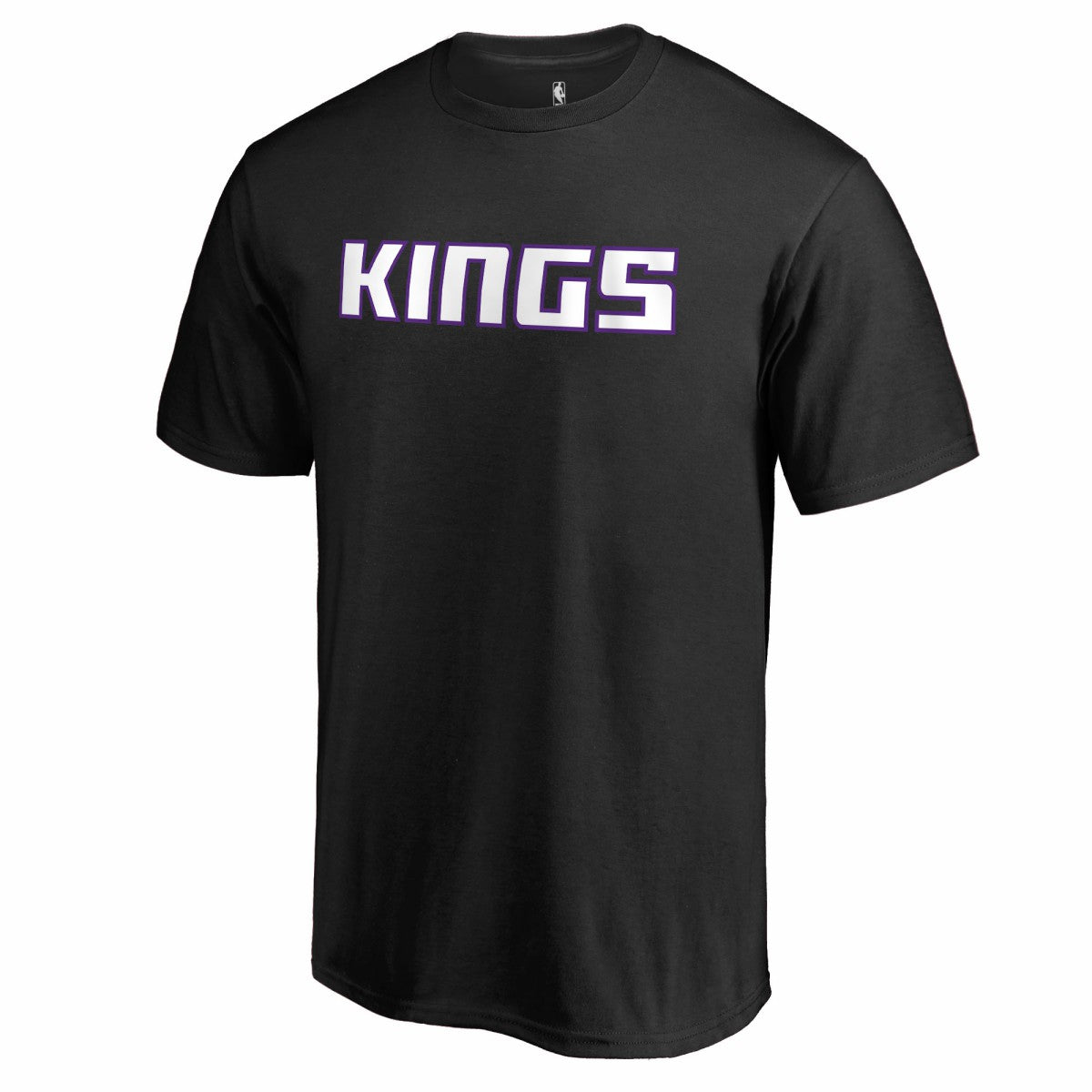 Black Sacramento Kings Primary Wordmark T-Shirt | NBA