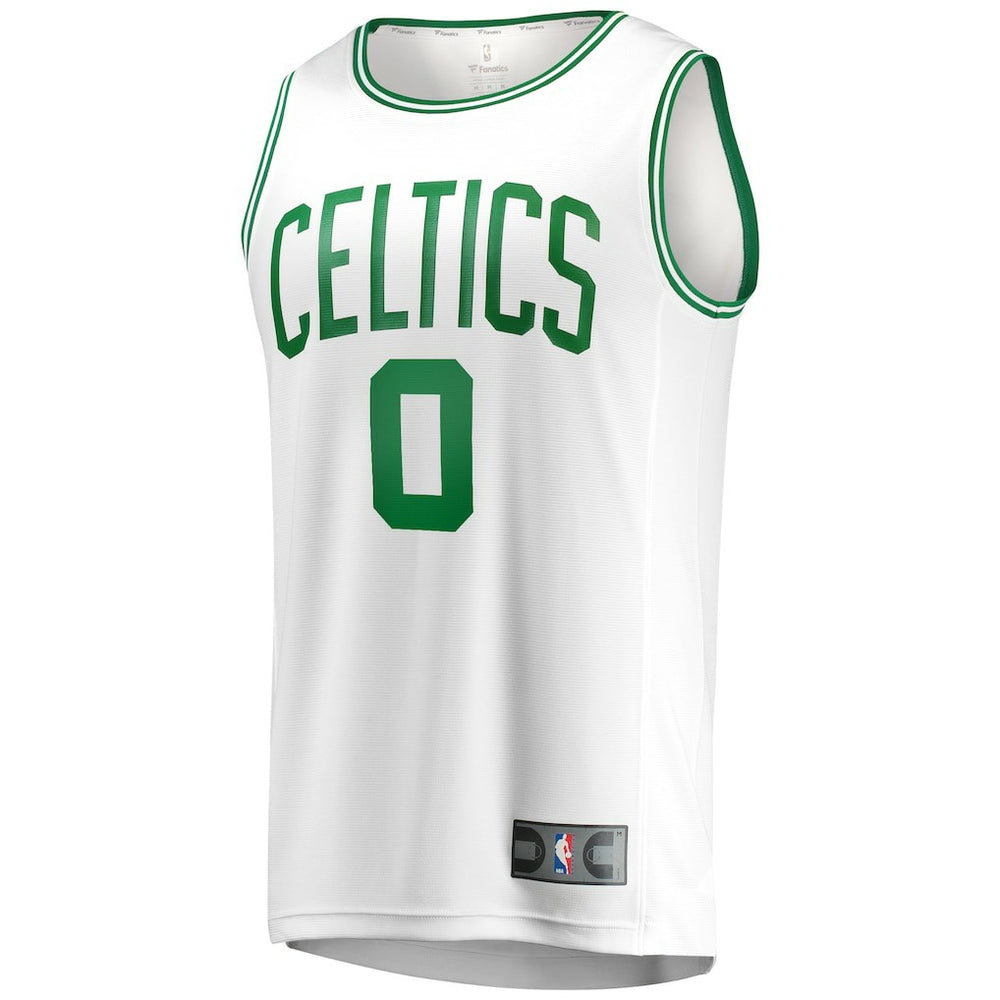Association Edition Jayson Tatum Boston Celtics Fast Break Replica Away Jersey White | NBA