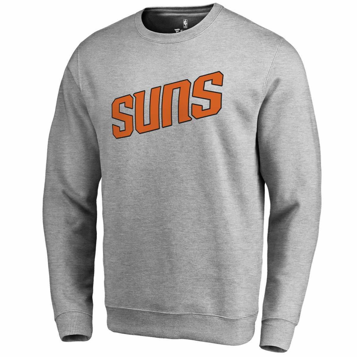 Heathered Gray Phoenix Suns Wordmark Pullover Sweatshirt | NBA