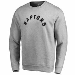 Heathered Gray Toronto Raptors Wordmark Pullover Sweatshirt | NBA