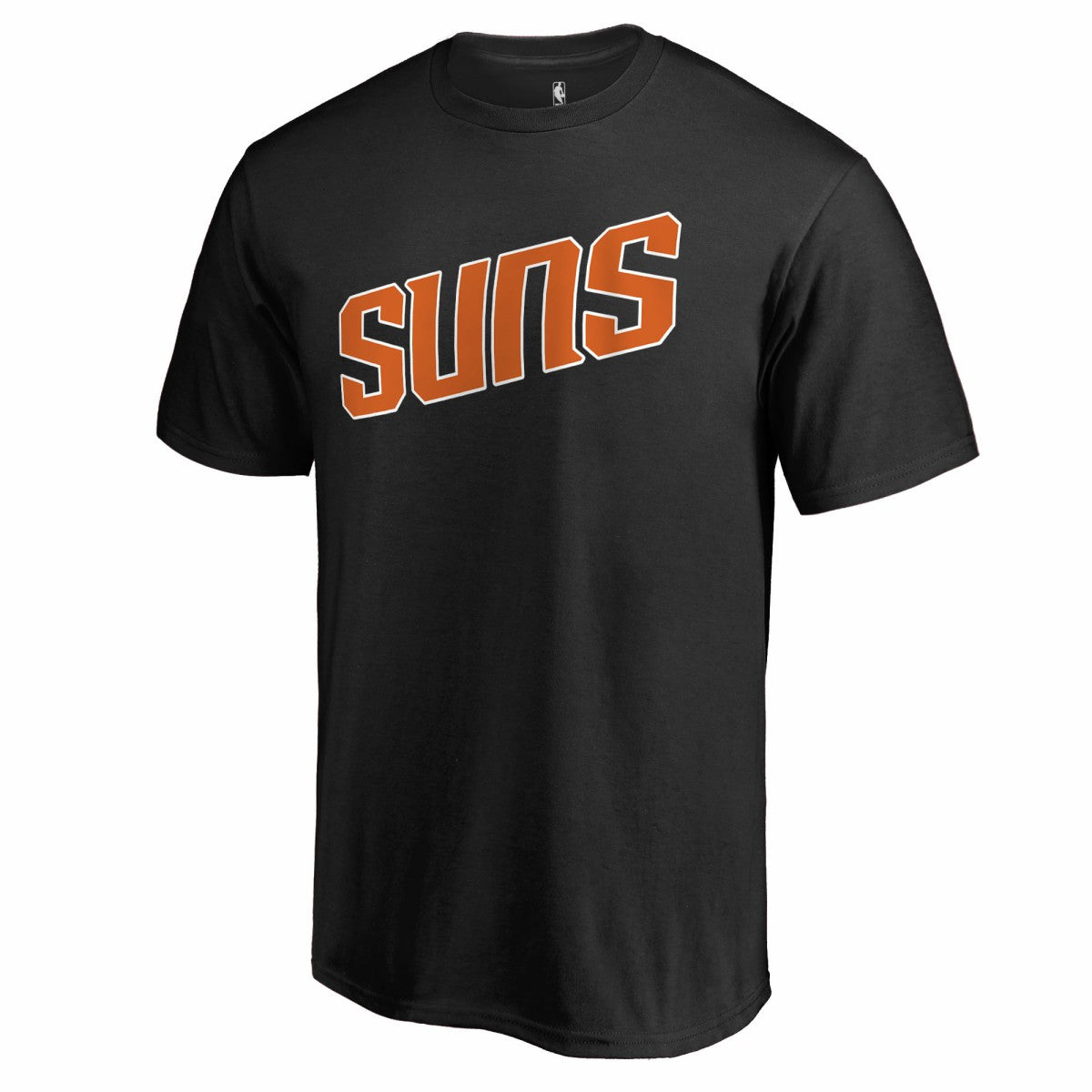 Black Phoenix Suns Primary Wordmark T-Shirt | NBA