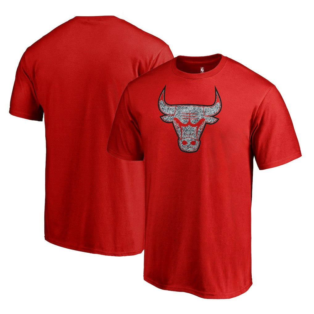 Red Chicago Bulls Static Logo T-Shirt sale | NBA