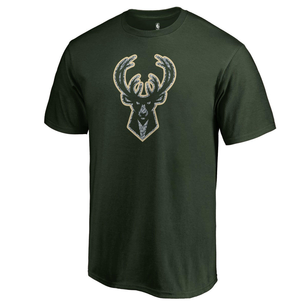Green Milwaukee Bucks Static Logo T-Shirt | NBA