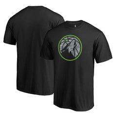 Black Minnesota Timberwolves Static Logo T-Shirt | NBA