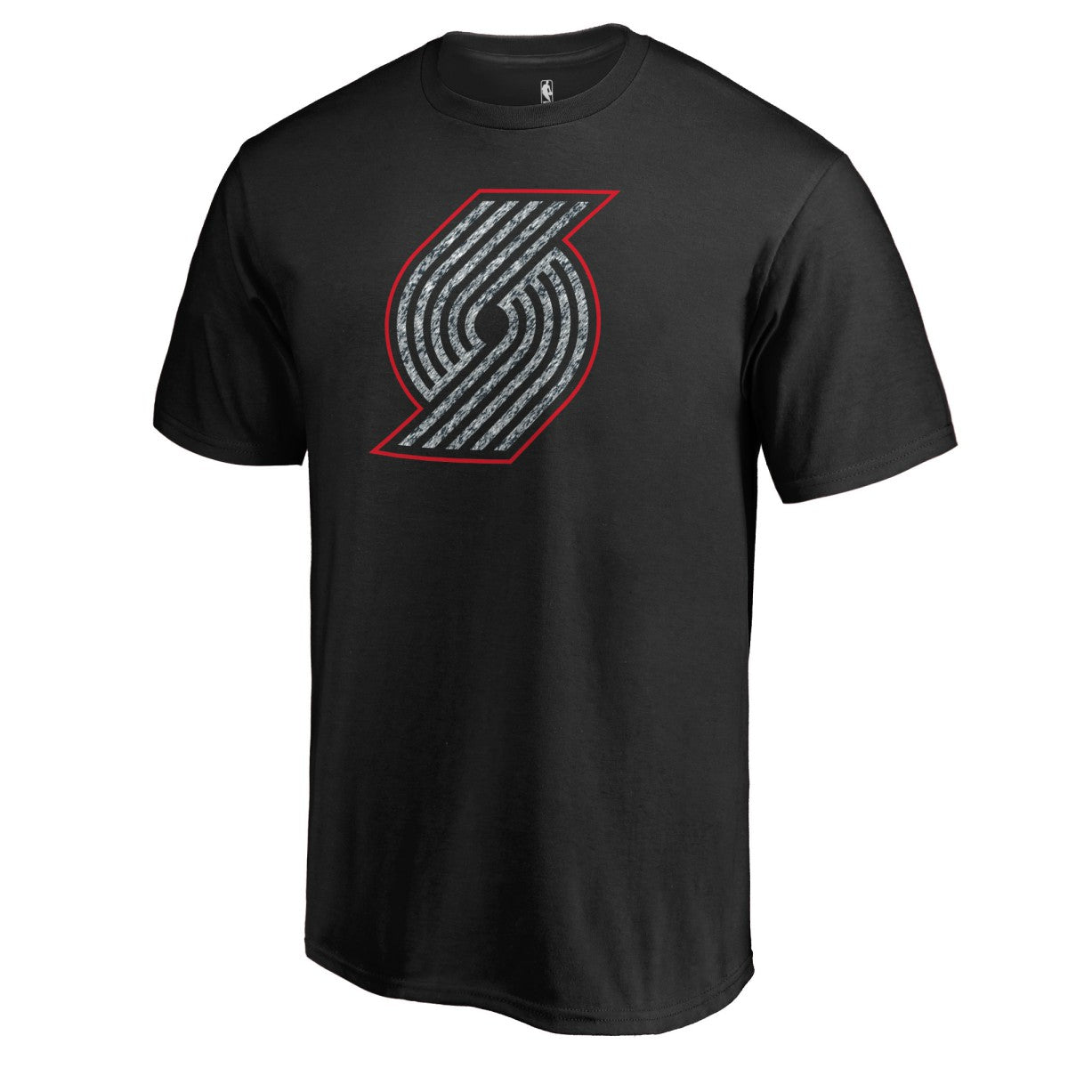 Black Portland Trail Blazers Static Logo T-Shirt | NBA