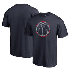 Navy Washington Wizards Static Logo T-Shirt | NBA