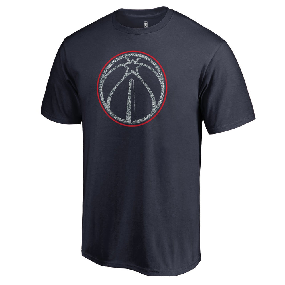 Navy Washington Wizards Static Logo T-Shirt | NBA
