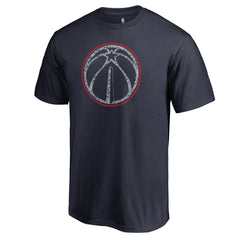 Navy Washington Wizards Static Logo T-Shirt | NBA