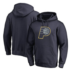Navy Indiana Pacers Static Logo Pullover Hoodie | NBA
