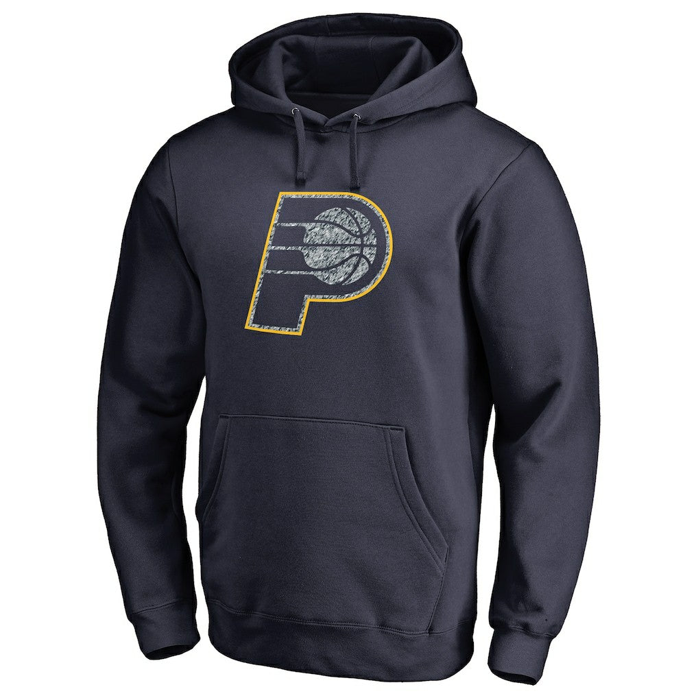 Navy Indiana Pacers Static Logo Pullover Hoodie | NBA