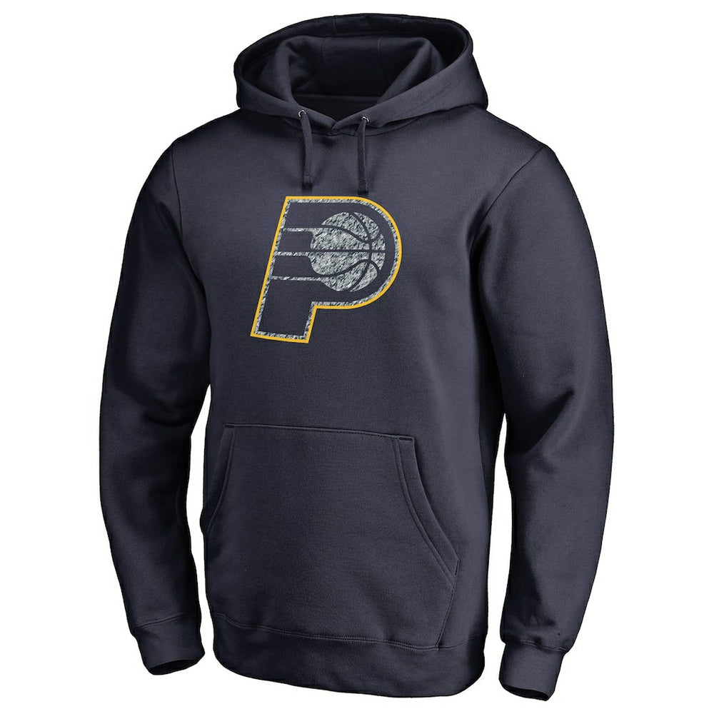 Navy Indiana Pacers Static Logo Pullover Hoodie | NBA