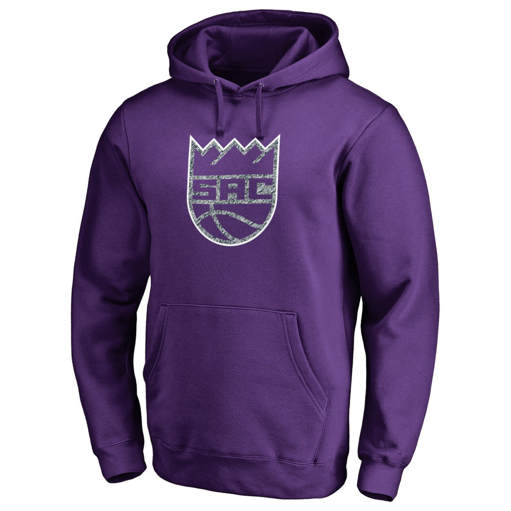 Purple Sacramento Kings Static Logo Pullover Hoodie | NBA