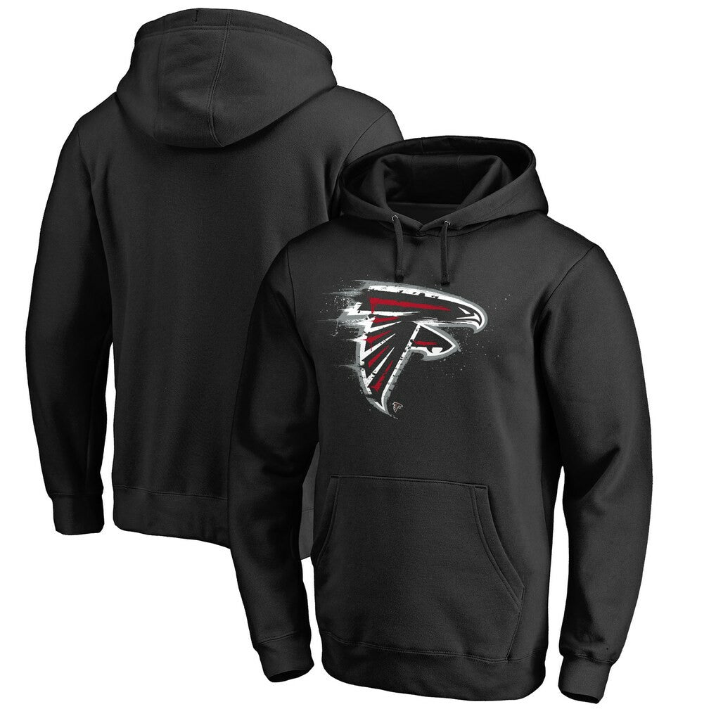 Atlanta Falcons Splatter Logo Pullover Hoodie | NFL Sale