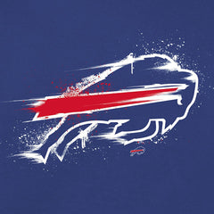 Buffalo Bills Splatter Logo Pullover Hoodie | NFL Outlet