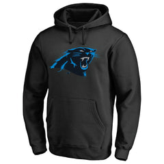 Carolina Panthers Splatter Logo Pullover Hoodie | NFL Outlet