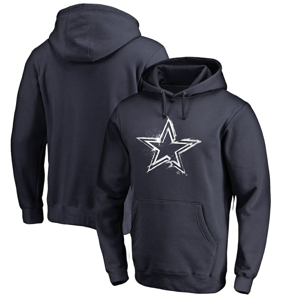 Dallas Cowboys Splatter Logo Pullover Hoodie | NFL Outlet