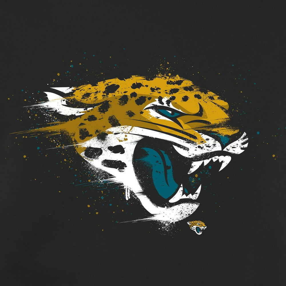 Jacksonville Jaguars Splatter Logo Pullover Hoodie | NFL On sale