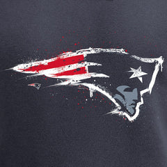 New England Patriots Splatter Logo Pullover Hoodie | NFL Near me