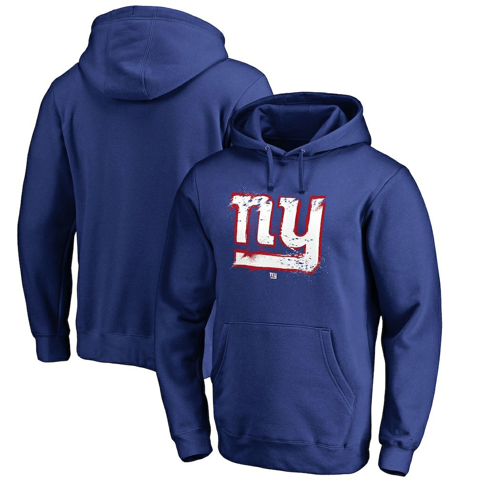 New York Giants Splatter Logo Pullover Hoodie | NFL Outlet