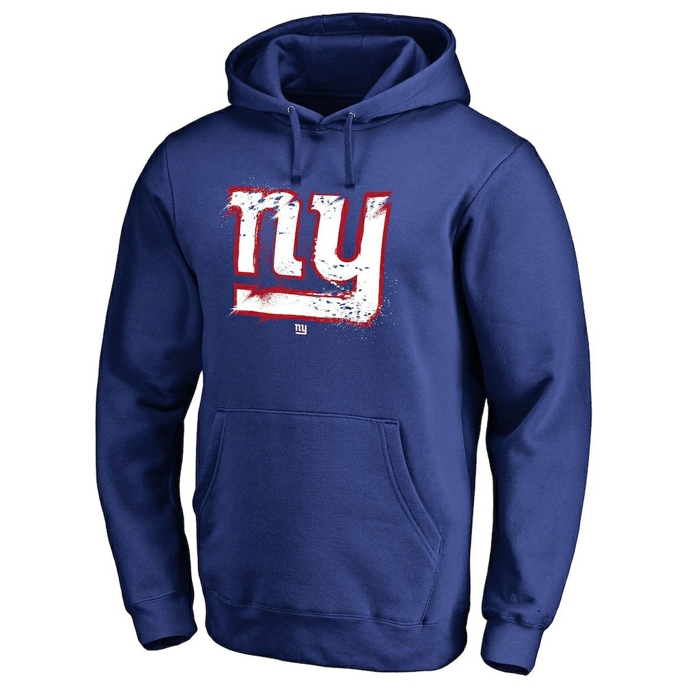 New York Giants Splatter Logo Pullover Hoodie | NFL Outlet