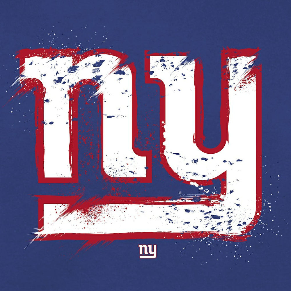 New York Giants Splatter Logo Pullover Hoodie | NFL Outlet