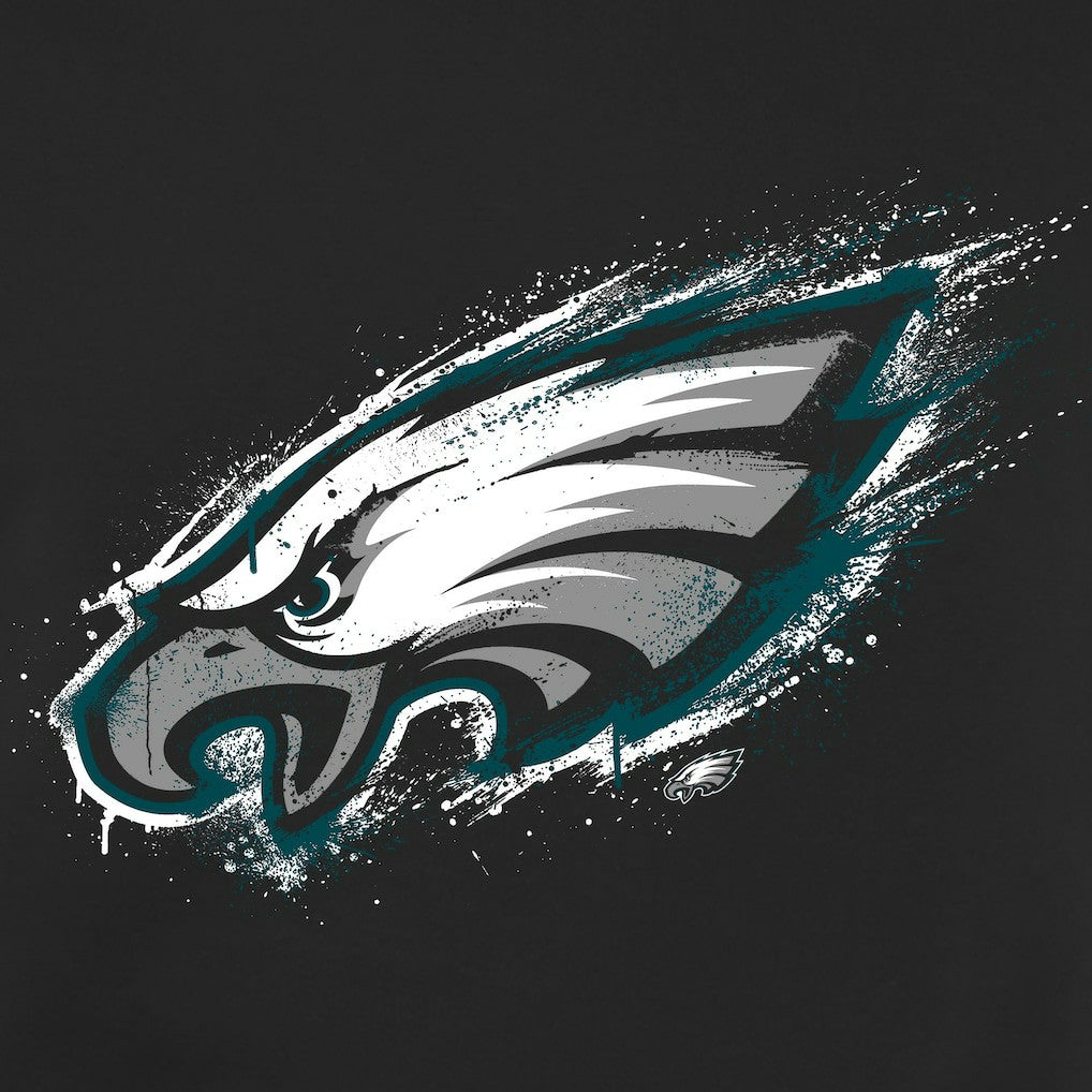 Philadelphia Eagles Splatter Logo Pullover Hoodie | NFL New