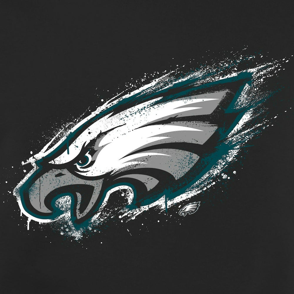 Philadelphia Eagles Splatter Logo Pullover Hoodie | NFL New