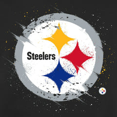 Pittsburgh Steelers Splatter Logo Pullover Hoodie | NFL Near me