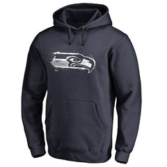 Seattle Seahawks Splatter Logo Pullover Hoodie | NFL On sale