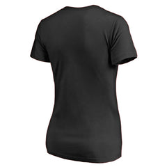 Dallas Stars Women's Splatter Logo V-Neck T-Shirt -  NHL T-shirts