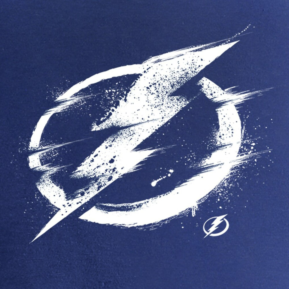 Tampa Bay Lightning Women's Splatter Logo V-Neck T-Shirt -  NHL T-shirts
