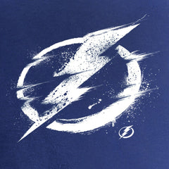 Tampa Bay Lightning Women's Splatter Logo V-Neck T-Shirt -  NHL T-shirts