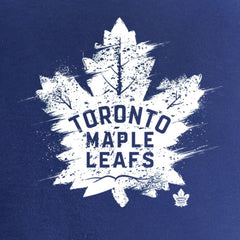 Toronto Maple Leafs Women's Splatter Logo V-Neck T-Shirt -  NHL T-shirts