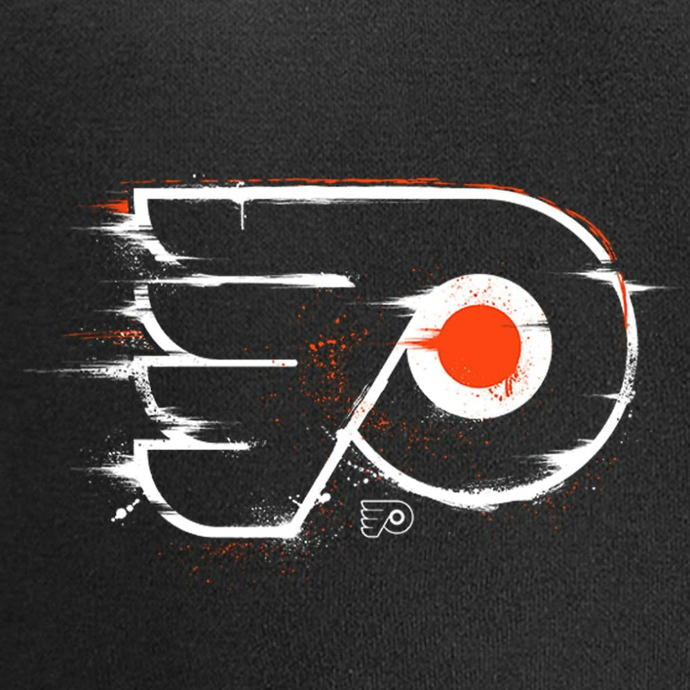 Philadelphia Flyers Splatter Logo Pullover Hoodie -  NHL Hoodies
