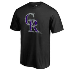 Colorado Rockies Splatter Logo T-Shirt - MLB T-shirts
