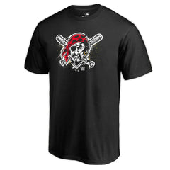 Pittsburgh Pirates Splatter Logo T-Shirt - MLB T-shirts