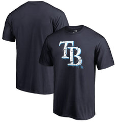 Tampa Bay Rays Splatter Logo T-Shirt - MLB T-shirts