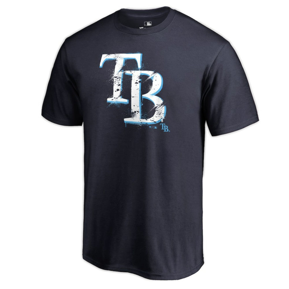 Tampa Bay Rays Splatter Logo T-Shirt - MLB T-shirts