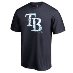 Tampa Bay Rays Splatter Logo T-Shirt - MLB T-shirts