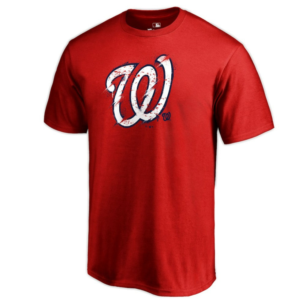 Washington Nationals Splatter Logo T-Shirt - MLB T-shirts