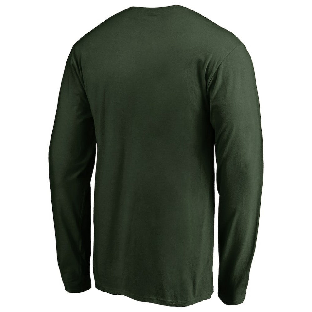 Athletics Splatter Logo Long Sleeve T-Shirt - MLB T-shirts