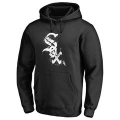 Chicago White Sox Splatter Logo Pullover Hoodie - MLB Hoodies