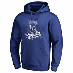 Kansas City Royals Splatter Logo Pullover Hoodie - MLB Hoodies